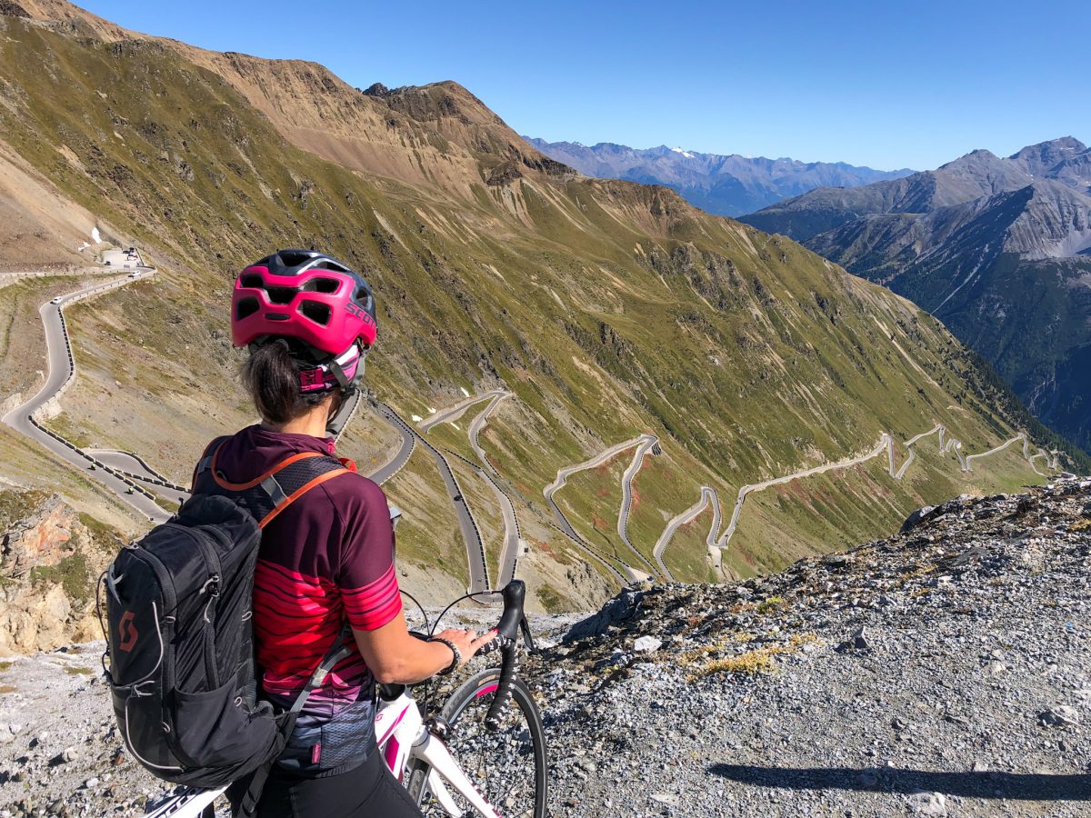 Passo dello Stelvio dalla Val Venosta