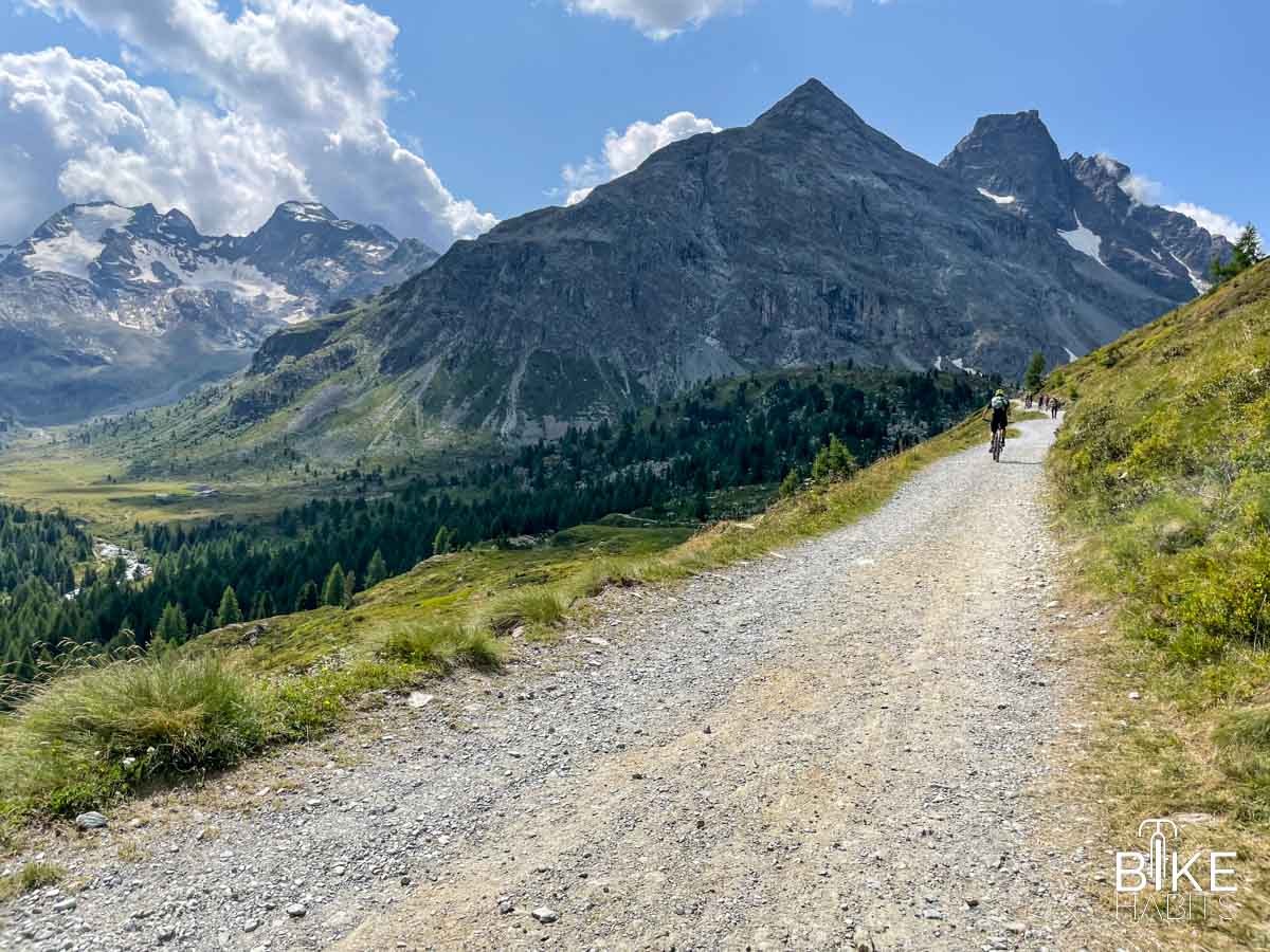 Giro in mtb da Tirano alla Val Viola